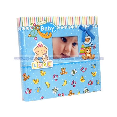 Baby bedugós (zsebes), melléírhatós fotóalbum  10x15 cm/200 db