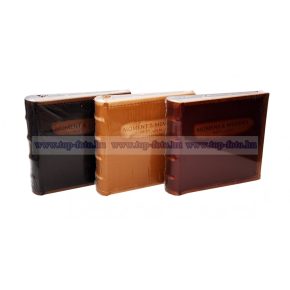 Bőrhatású bedugós fotóalbum 10x15 cm/200 db