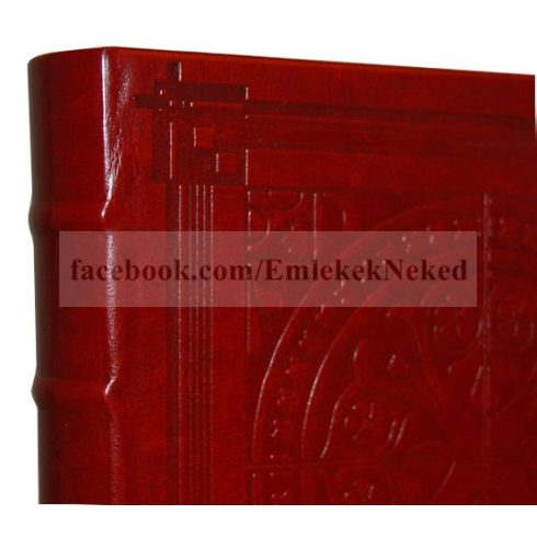 Bőrhatású bedugós fotóalbum melléírhatós 10x15 cm/200 db