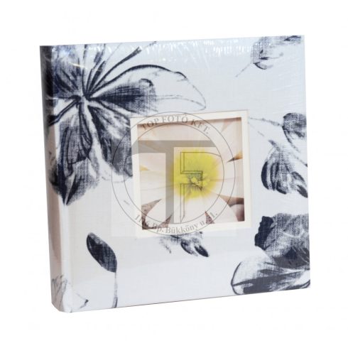 Bedugós fotóalbum melléírhatós, ablakos 10x15 cm/200 db