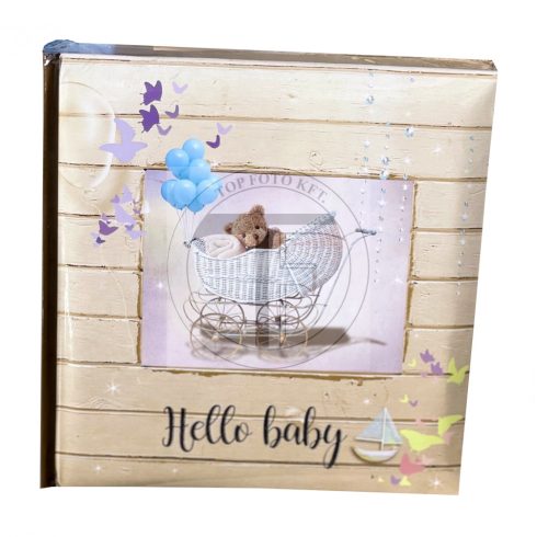 Baby bedugós (zsebes), melléírhatós fotóalbum  10x15 cm/200 db