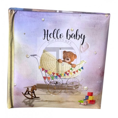 Baby bedugós (zsebes), melléírhatós fotóalbum  10x15 cm/200 db