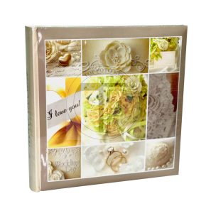   Esküvői bedugós (zsebes), melléírhatós fotóalbum 10x15 cm/200 db