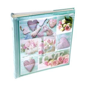   Esküvői bedugós (zsebes), melléírhatós fotóalbum 10x15 cm/200 db