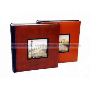 Bőrhatású bedugós fotóalbum 10x15 cm/200 db