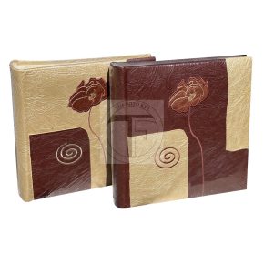   Bőrhatású bedugós melléírhatós fotóalbum 10x15 cm/200 db