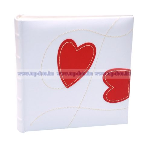 Bőrhatású bedugós (zsebes), melléírhatós fotóalbum 10x15 cm/200 db