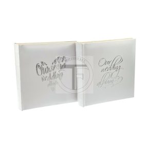   Esküvői bőrhatású, bedugós (zsebes) melléírhatós fotóalbum 10x15 cm/200 db