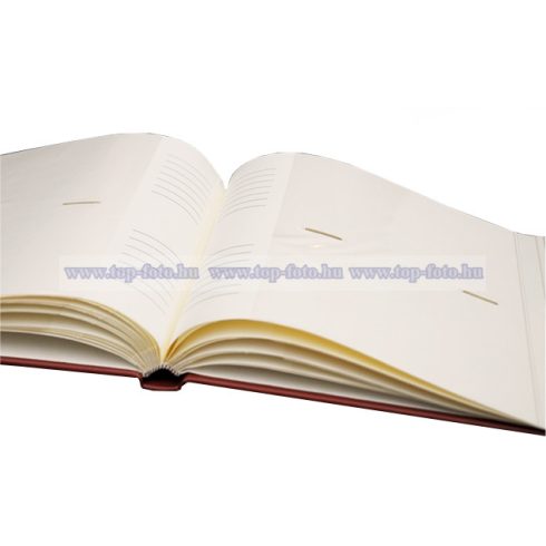 Bőrhatású bedugós (zsebes), melléírhatós fotóalbum 10x15 cm/80 db