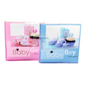   Hagyományos baby (beragasztós) fotóalbum 29x32 cm 60 oldal