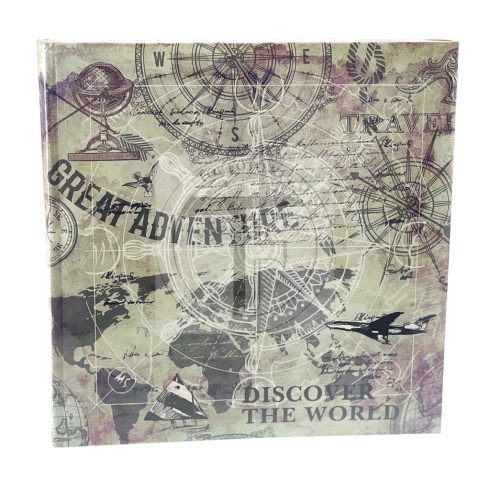 Hagyományos, beragasztós (fotósarkos) fotóalbum 29x29 cm 60 oldal