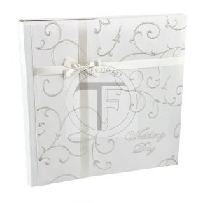   Hochzeitsfotoalbum mit Klebefolie (Fotoecke) 60 Seiten 29x32 cm