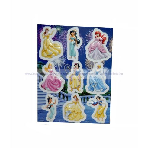 Disney Princess Hercegnő 3D matrica