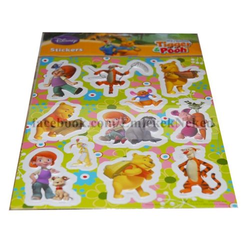 Disney Animal Friends Micimackó 3D matrica 21x28 cm