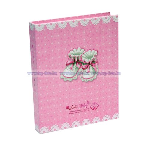 Baby zsebalbum kemény fedeles 10x15 cm/36 db