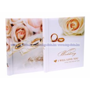 Öntapadós esküvői fotóalbum 20 oldal 28x21 cm