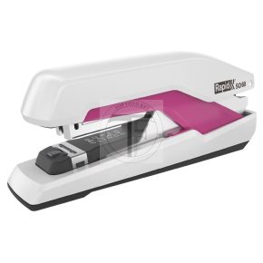   Tűzőgép, 60 lap, lapos tűzés, RAPID "Supreme OmniPress S060", fehér/rózsaszín