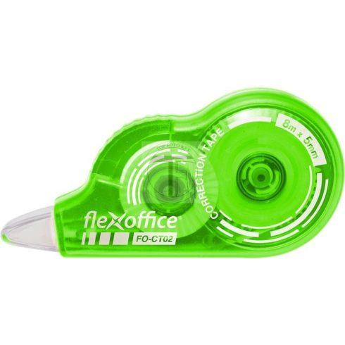 Hibajavító roller, 5 mm x 8 m, FLEXOFFICE "FO-CT02", vegyes színek