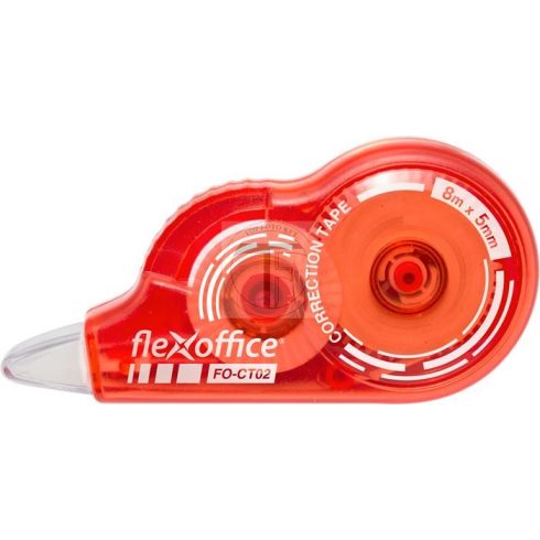 Hibajavító roller, 5 mm x 8 m, FLEXOFFICE "FO-CT02", vegyes színek
