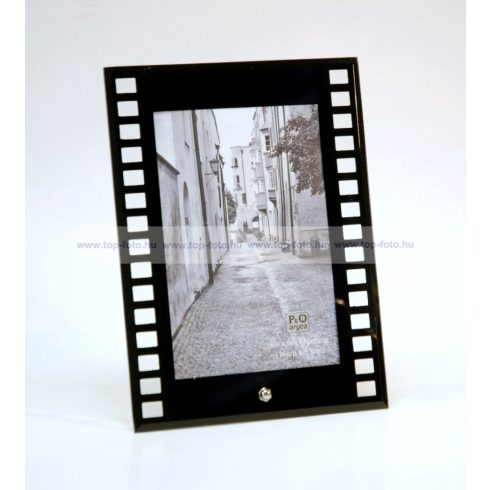 Álló üveg képkeret 10x15 cm "film"