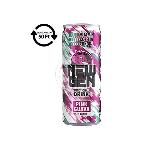 HELL Newgen Pink guava 0,25L DRS