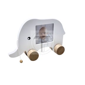 Baby MDF fa képkeret 8x8 cm