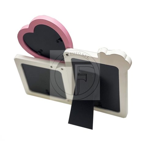 Baby MDF fa képkeret 10x15 és 2x10x10 cm