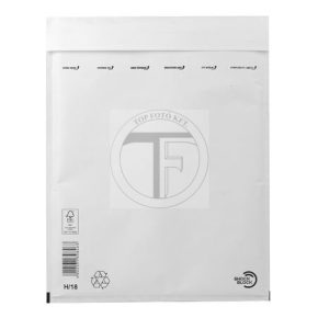   Légpárnás tasak, 290x370 mm külméret, 270x360 mm belméret, VICTORIA, "H/8", fehér