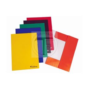 Gumis mappa, karton, A4, VICTORIA