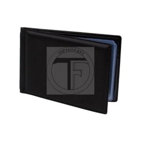 Igazolványtartó, 8 betét lappal, VICTORIA, fekete