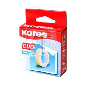   Ragasztószalag, kétoldalas, 30 mm x 5 m, KORES "Duo"