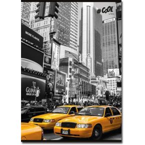   Füzet, tűzött, A5, vonalas, 96 lap, COOL BY VICTORIA, "Big city"