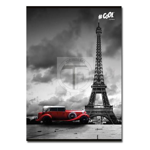 Füzet, tűzött, A5, vonalas, 96 lap, COOL BY VICTORIA, "Big city"