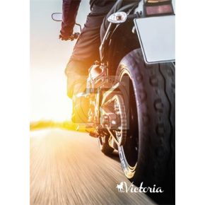  Füzet, tűzött, A5, kockás, 96 lap, VICTORIA "Rider"