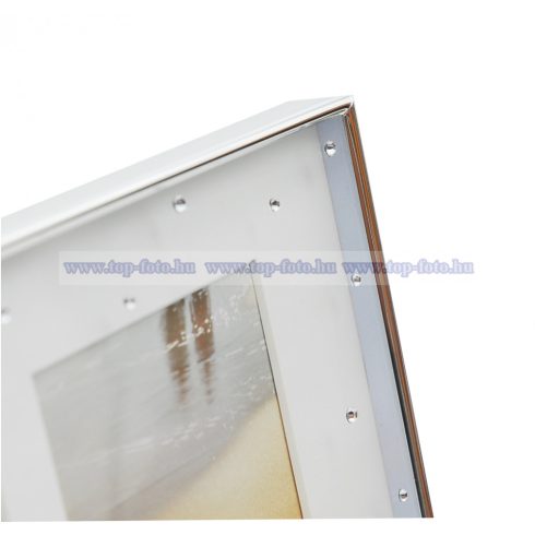 Esküvői dupla képkeret paszpartuval 10x15 cm