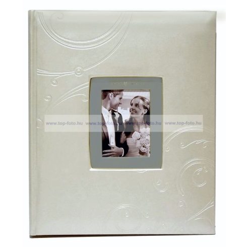 Esküvői beragasztós (fotósarkos) fotóalbum 60 oldal 24x29 cm  