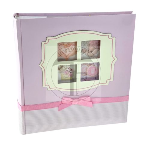 Baby-Fotoalbum mit Einsteckfach (Tasche), beschreibbar, 10 x 15 cm / 200 Stück