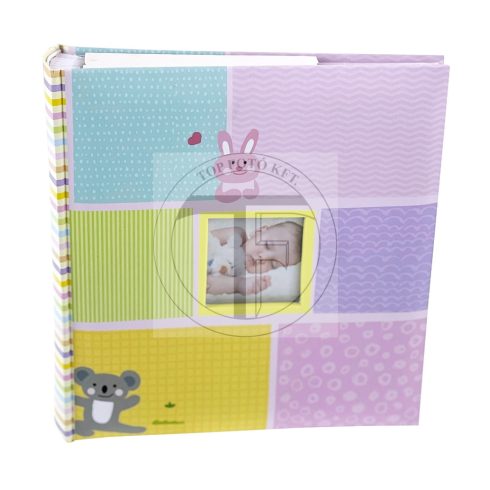 Baby bedugós (zsebes), melléírhatós fotóalbum 10x15 cm/200 db