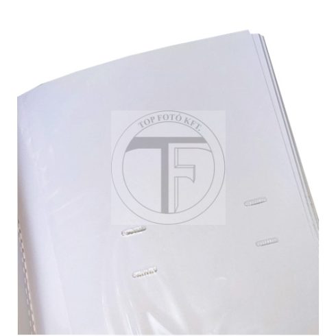 Bőrhatású bedugós (zsebes) fotóalbum 10x15 cm/50 db
