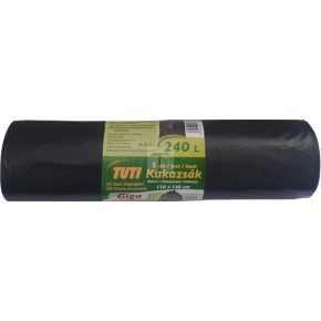 Große Müllsäcke, 240 l, 5 Stück, TUTI "Giga"