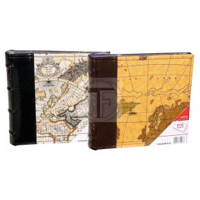   Bőrhatású bedugós fotóalbum melléírhatós könyvkötéssel varrott oldalak 10x15 cm/200 db