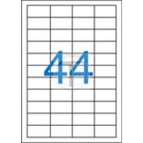   Etikett, univerzális, 48,5x25,4 mm, VICTORIA, 4400 etikett/csomag