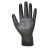 Szerelőkesztyű, tenyéren mártott, 10-es méret, fekete