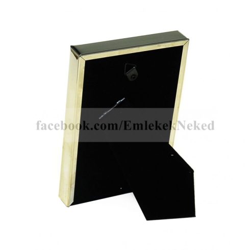 Krómozott fém képkeret 10x15  cm