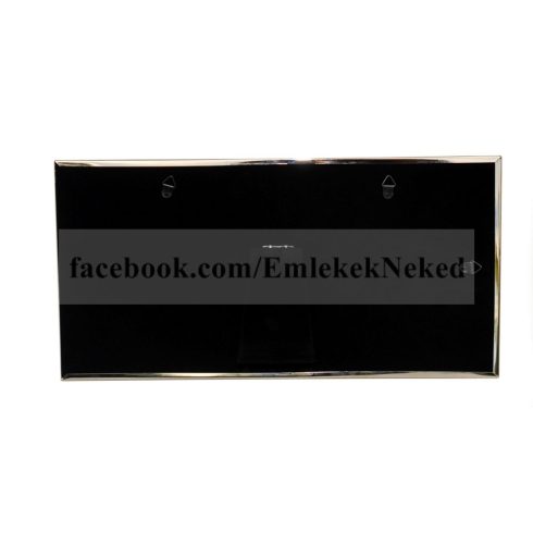 Fém képkeret paszparuval 20x41 cm