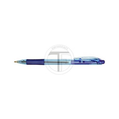 Golyóstoll, 0,35 mm, nyomógombos, PENTEL "BK417", kék