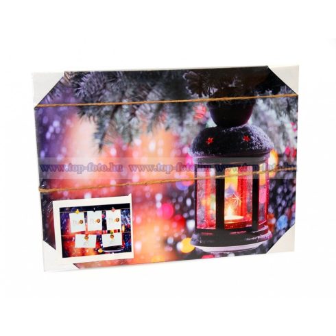 Vászon képkeret, fali fényképtartó 30x40 cm