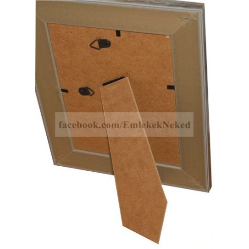 Fa hatású műanyag képkeret 13x18 cm