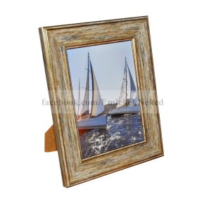 Fa hatású műanyag képkeret 21x30 cm