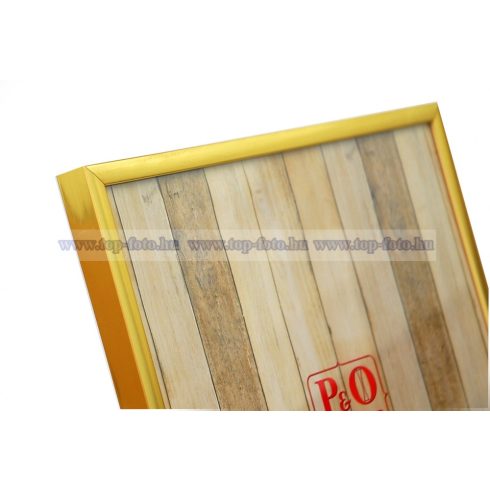 Fém hatású festett műanyag képkeret ezüst, arany színben 40x60 cm